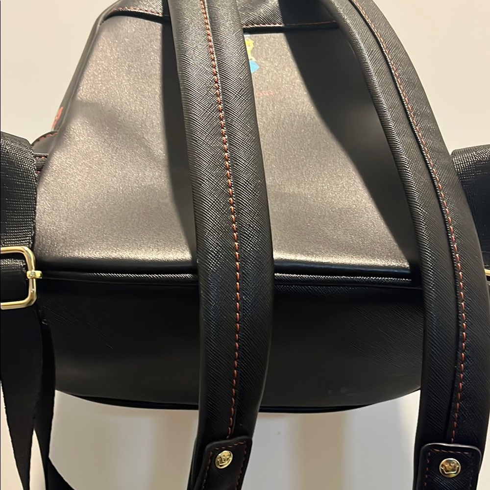 Loungefly Disney Floral Black Backpack - Picture 10 of 14